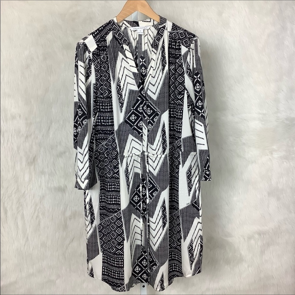Diane Von Furstenberg Silk Freya Dress size 14